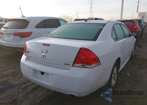 2012 Chevrolet Impala Ls from USA, damaged, VIN 2G1WA5E3XC1178782
